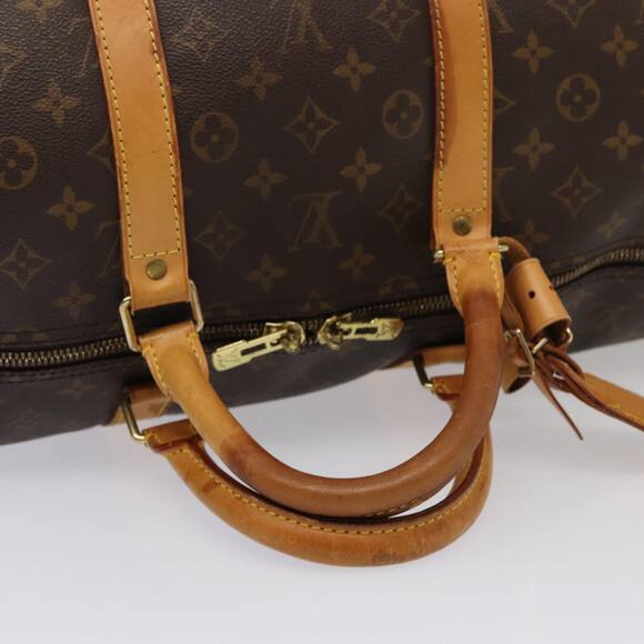 LOUIS VUITTON Monogram Keepall Bandouliere 55 Boston Bag M41414 - Picture 15 of 16